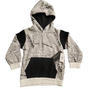 NWT Kids AOP hoodie size 4t